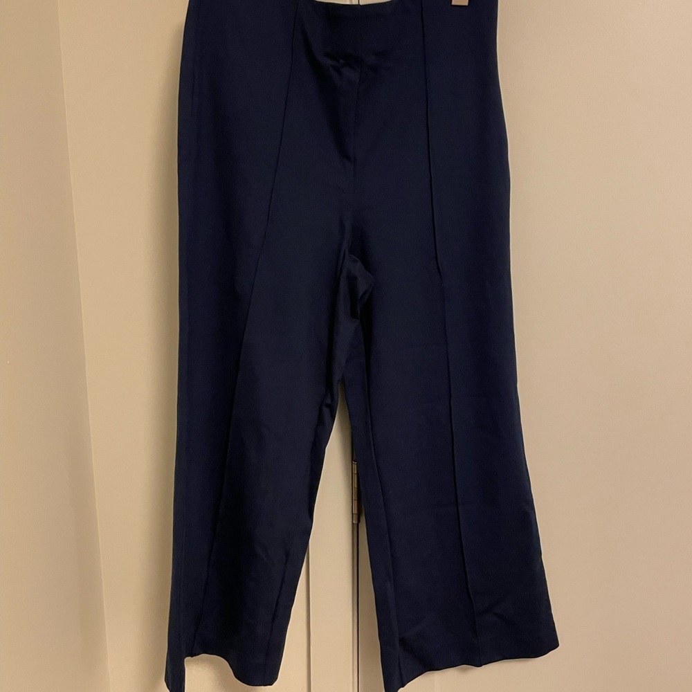 Wide leg casual business pants